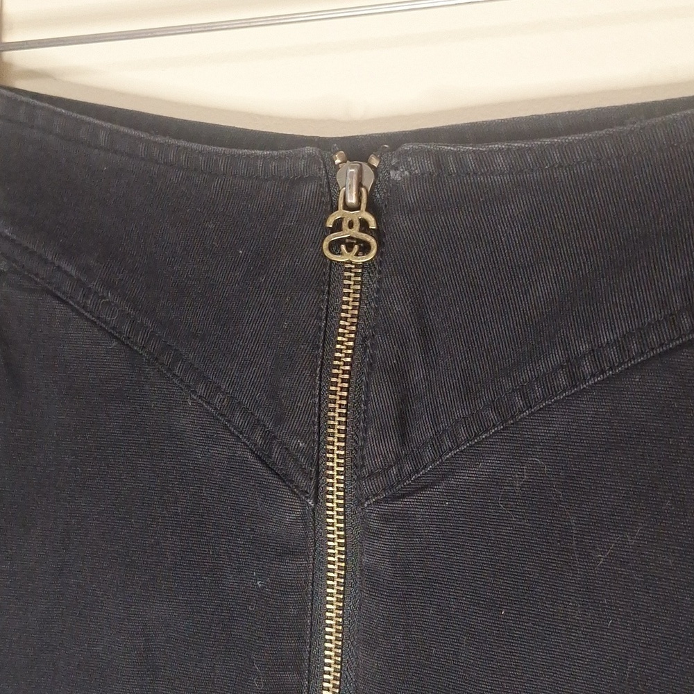Stussy Vintage Zip Front Skirt Size XS - Picture 3 of 12